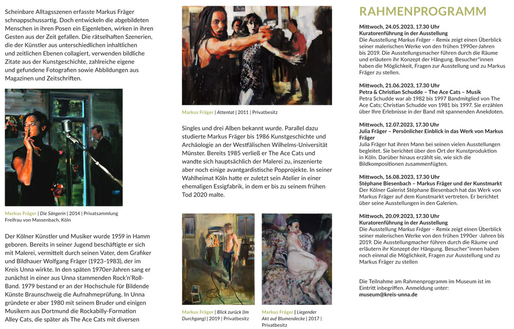 Markus Fräger Museum Schloss Cappenberg